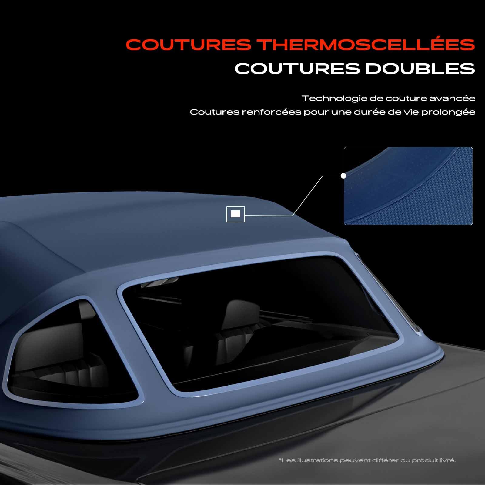 Frankberg Capote de cabriolet Softtop Compatible avec Z3 R.o.a.d.s.t.e.r E36 Série 3 Cabriolet E36 Série 3 Compact E36 Série 3 E36 Série 3 Coupé E36 Remplacer# BM36007-002