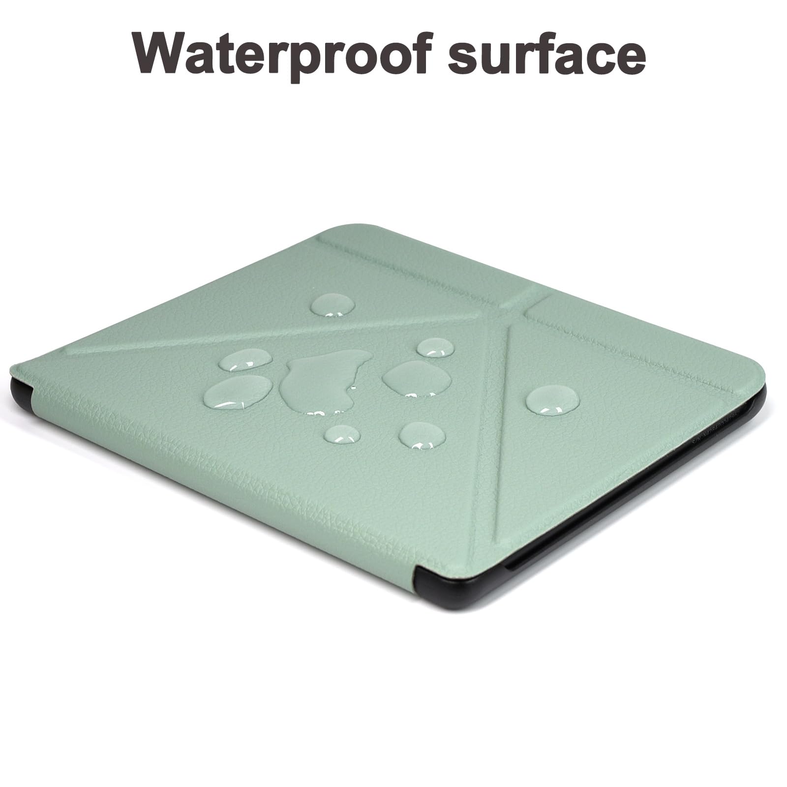 RSAquar Coque pour Kobo Libra Colour (Modèle : N428) Et Tolino Vision Colour 2024 avec Fonction Auto Veille Réveil, Vert Agave