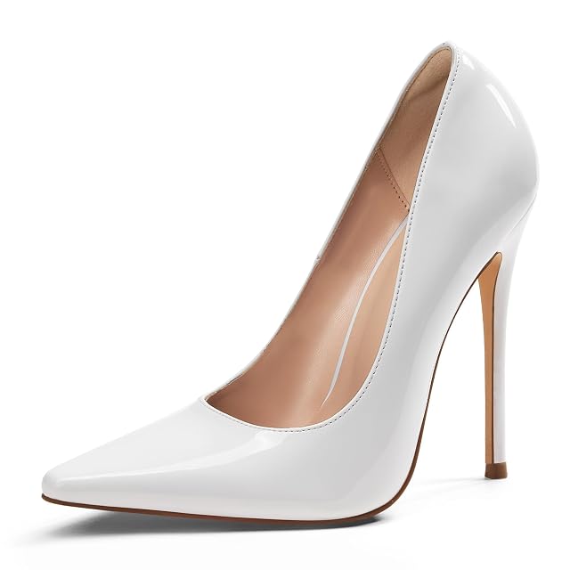 Elisabet Tang Womens Classic 4 72 in Closed Toe Stilettos Fashion Square Toe Slip-on Pumps High Heels Daily