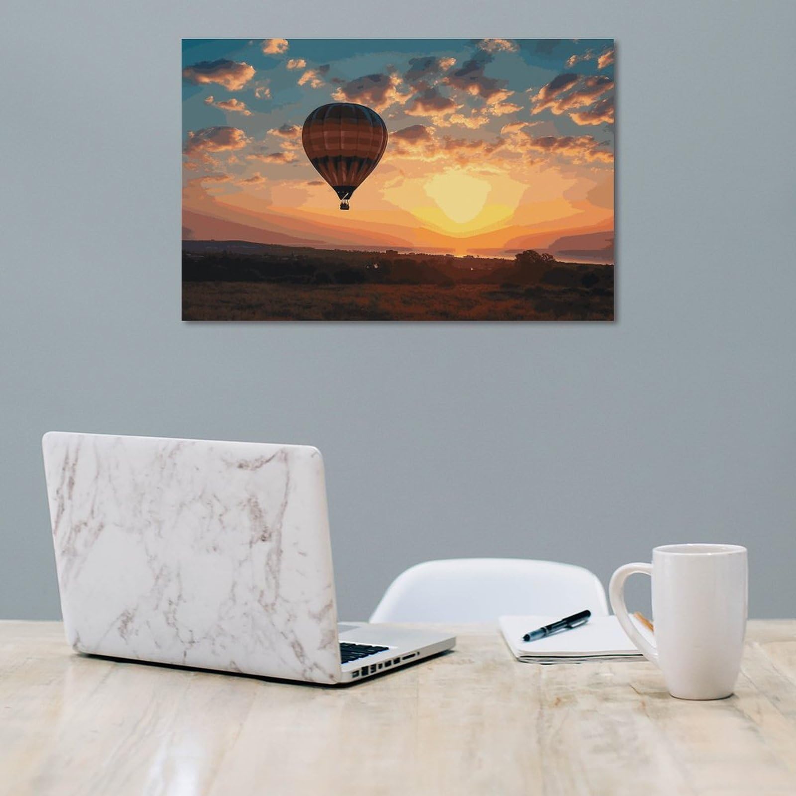 Hoe of Balloons Mic Album Cover Poster Posters for Room Aesthetic Canvas Wall Art Bedroom Decor 20x30inch(50x75cm