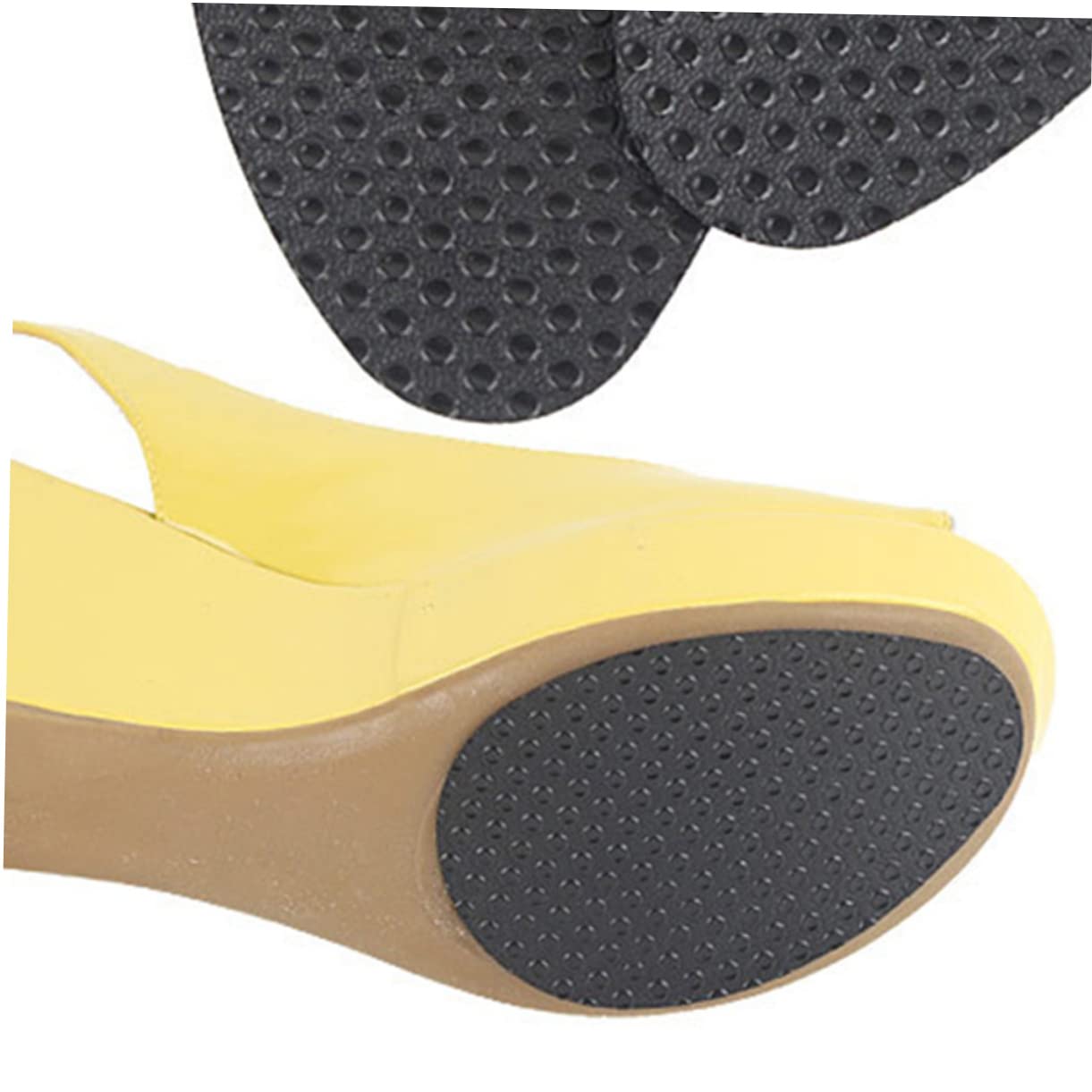 SOIMISS 40pares Almohadillas Antideslizantes Para Zapatillas De Tacón De De Reducción De Ruido y Deslizamiento Material Resistente y Para Botas y Calzado