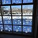 100 Sterne Aufkleber HM- AA194 Fenster selbstklebend Weihnachten Dekoration Fensterbilder Silber Rot oder Gold und viele weitere Farben