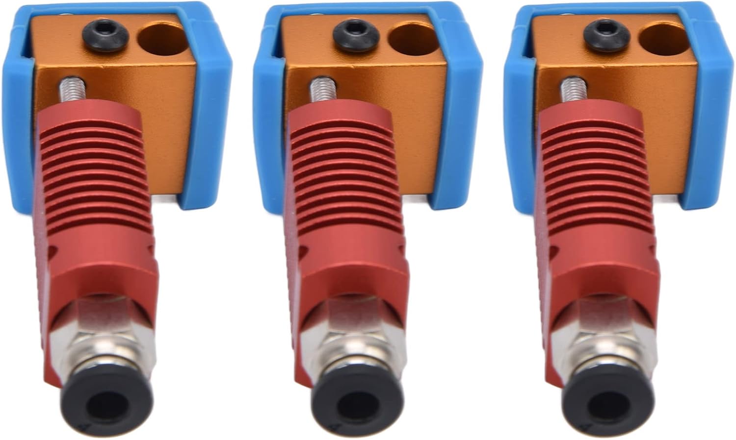 review 3D Printer Extruder Hotend, Extruder Hotend Kit, Assembled Hotend Kit Aluminum Alloy Brass 3D Printer Parts with, 3D Printer Parts & Accessories