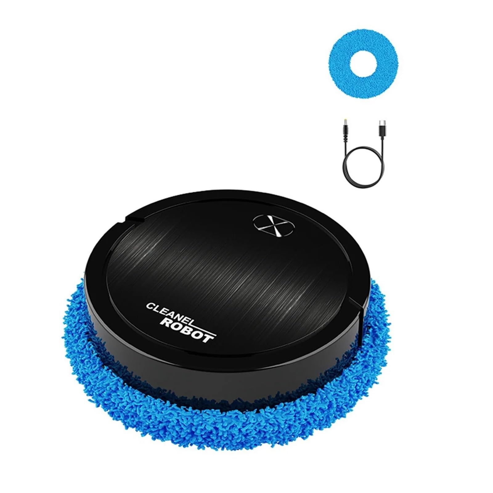 EWsdsfs Intelligent Mopping Robot Household Wet and Dry Mopping Machine Portable Rechargeable Cleaning Machine Vacuum Cleaner-B