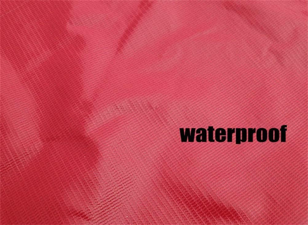 Trampolines & Accessories Trampoline Spring Cover Safety Pad Mat for Round Trampoline Frames Parts & Accessories (Color : Red, Size : 12FT)