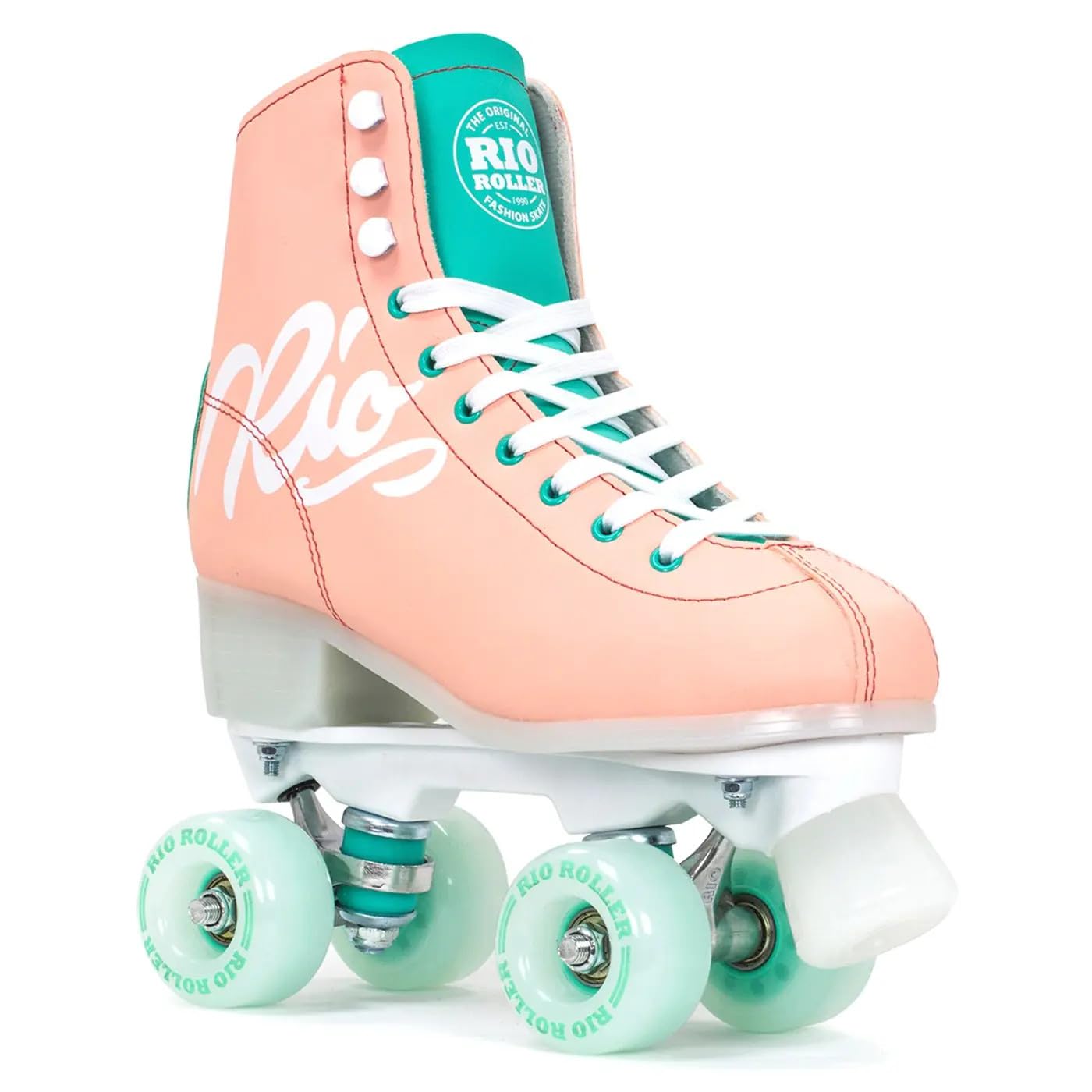 Skates For Sidewalks Rio Roller Script Quad Roller Skates Teal