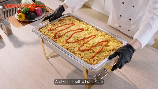 Chauffe-Plat Lot de 2 Bacs de 3,5 L Buffet Chauffant à Combustible Réchaud Inox Alimentaire Rond Récipient Maintient au Chaud pour Servir Buffet en Libre-Service Hôtel Traiteur Restauration | FR
