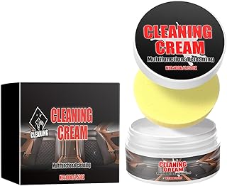 レザークリーム - 防水自動車トリム修復剤,皮革クリーニングとケアクリーム - 車のシート、靴、ブーツ、バッグ、財布、サドル、ソファ用