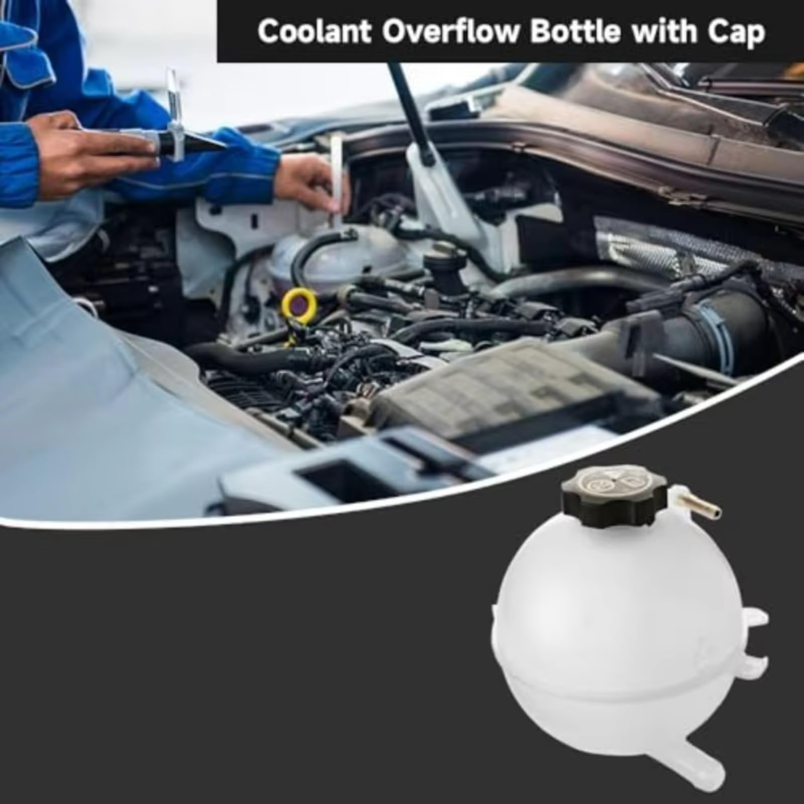 Compatibile Con Chevy Per Malibu 2017 2018 2019 Serbatoio Di Espansione Del Espansione Liquido Raffreddamento Radiatore Con Tappo 23386455 Ricambi Auto