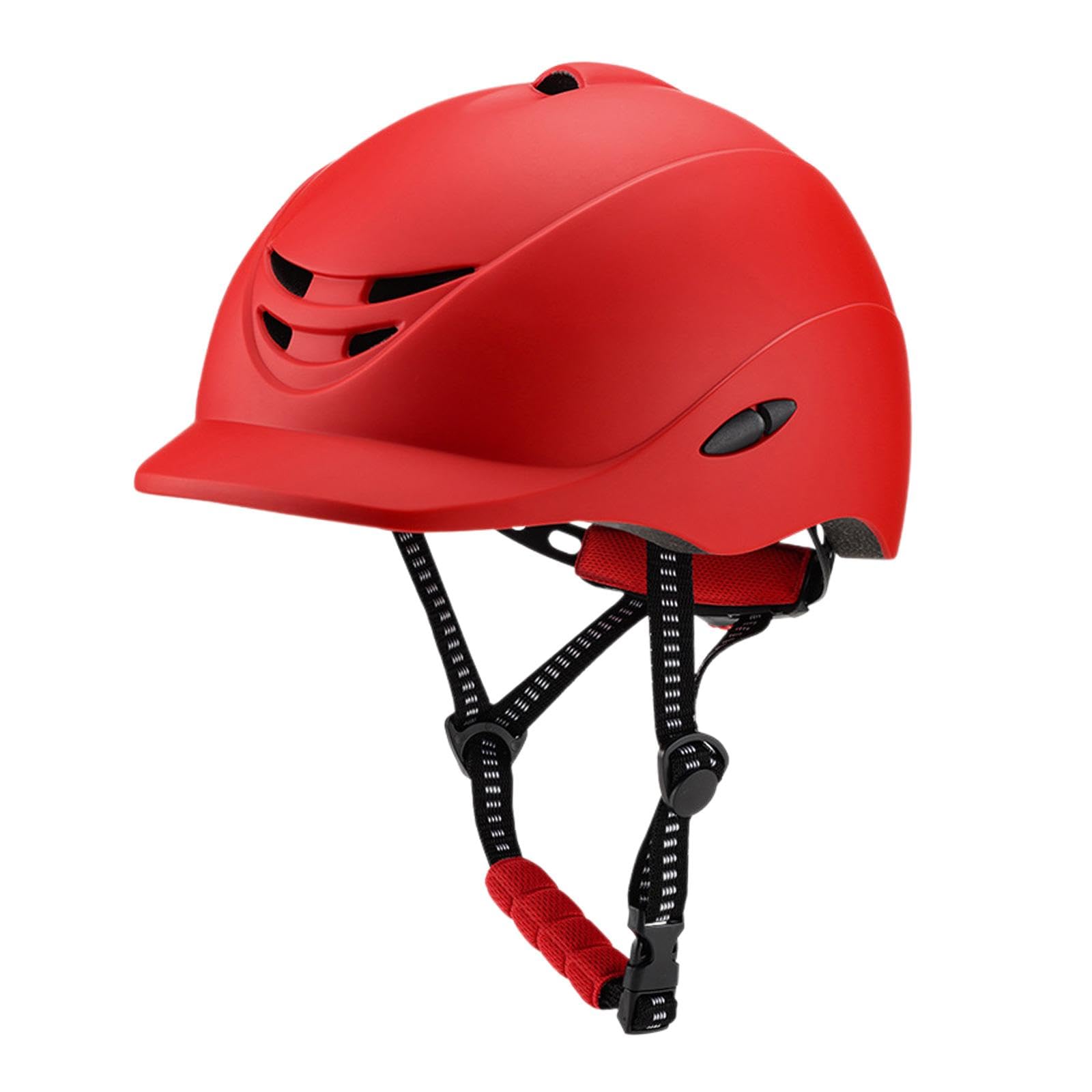 BNF® Horse Riding Helmet Equestrian Equipment Professional Riding Cap for Riding L Red|Sporting Goods | Outdoor Sports | Equestrian | Helmets & Protective Gear | Riding Helmets