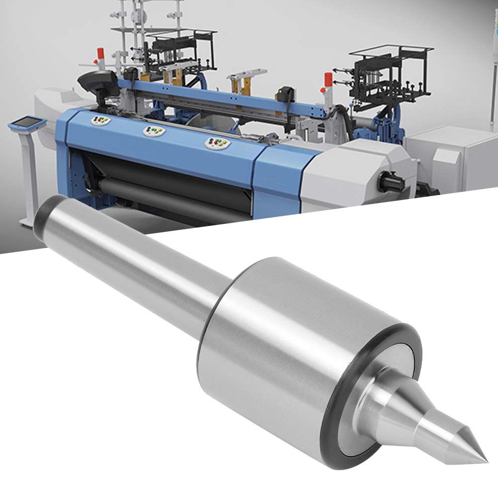 Rolling Center, Revolving Center MT2 High Accuracy Triple Bearing Live Center Turning Center for Metal Lathe Turning for High Speed Lathes, CNC Lathes Metal Lathes