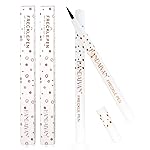 Freckle Pen 4 Colors Available, Natural Lifelike Freckle Makeup Pen, Waterproof Long Lasting Quick Dry - Light Brown, Natural Coffee, Chestnut, Dark Brown (2Pack) (3-Chestnut + 4-Dark Brown)