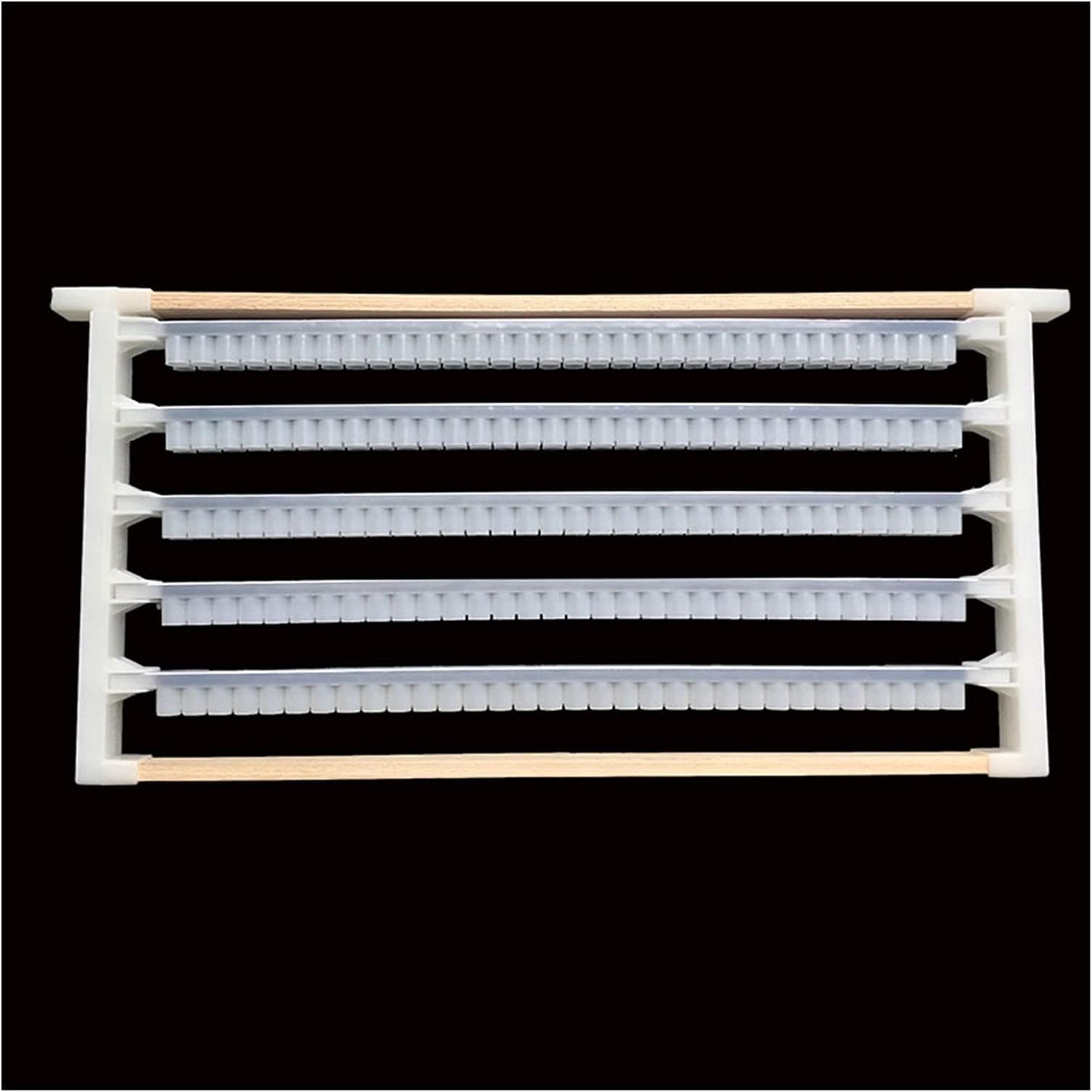 Royal Jelly Storage Strip Queen Rearing System Frame Bee Larva Cup For Bee Breeding Equipment Plastic Beekeeping Tools for Backyard and Bee(4 Sets Combination)
