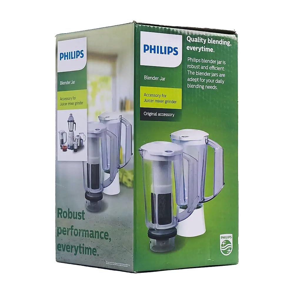 PHILIPS Assembly Blender Jar, White, Compatible with PHILIPS HL1631/HL1632 without filter Mesh — Amazon image 3