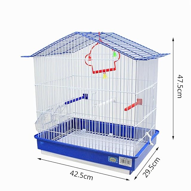 Foto 2 de 8 de Jaula para pájaros con comederos