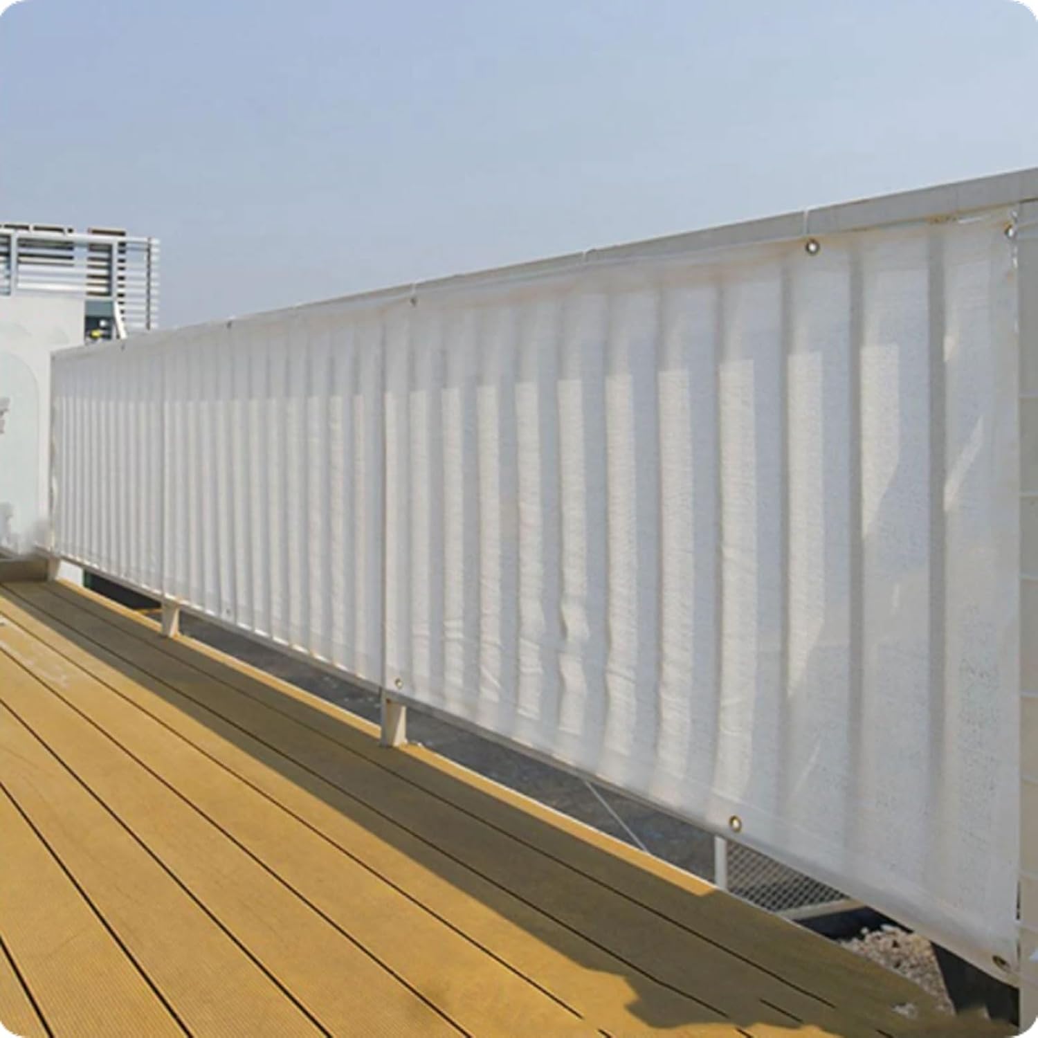 75% White Shade Cloth - Greenhouse Sun Shade Netting, Premium UV Blocking Breathable Fabric for Garden Greenhouse Carport Sun Protection(2.0x3.0 m/6.6x10 ft)