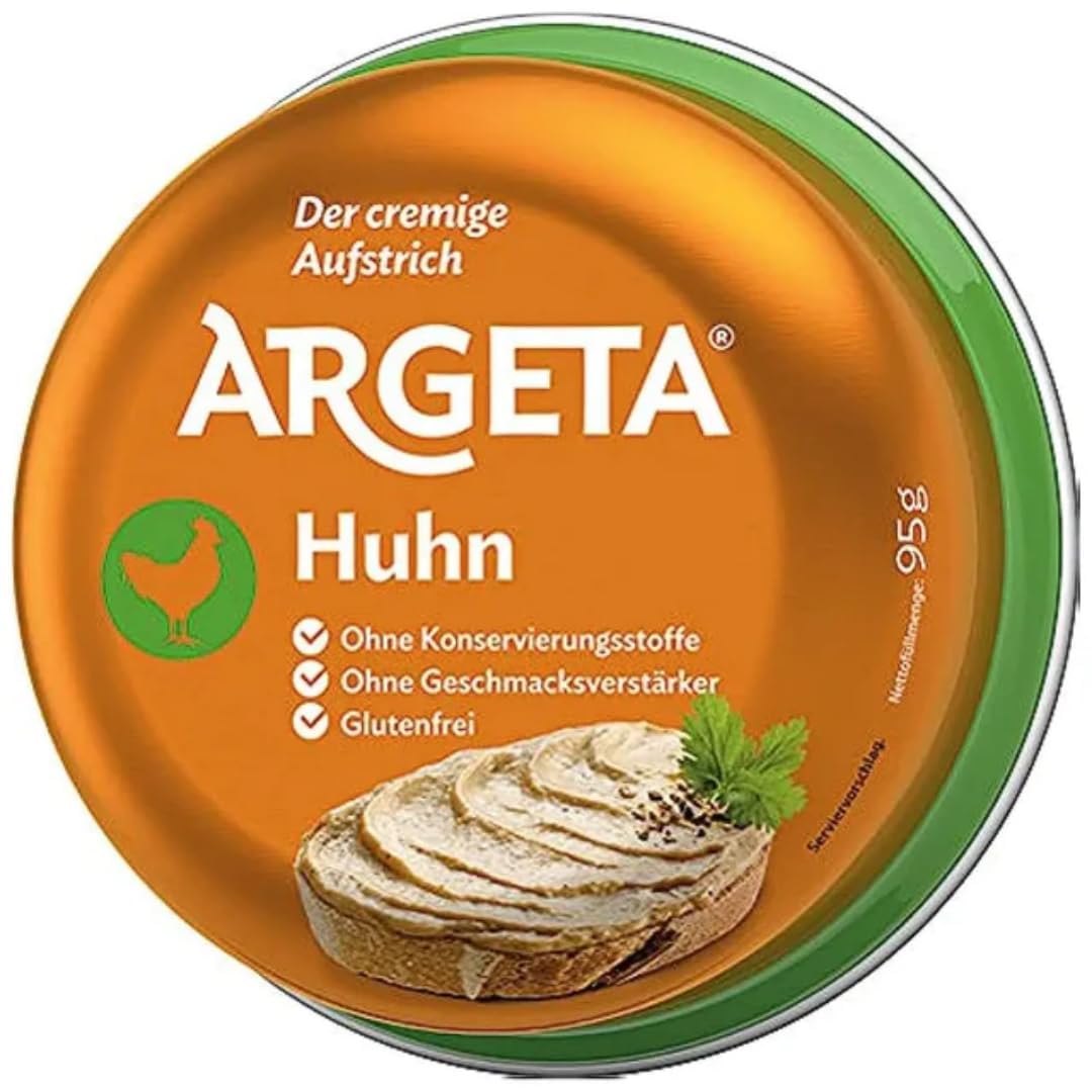 Argta Geflügel-Aufstrich extra streichfähig 95 g X 11 Packung mit Pufai