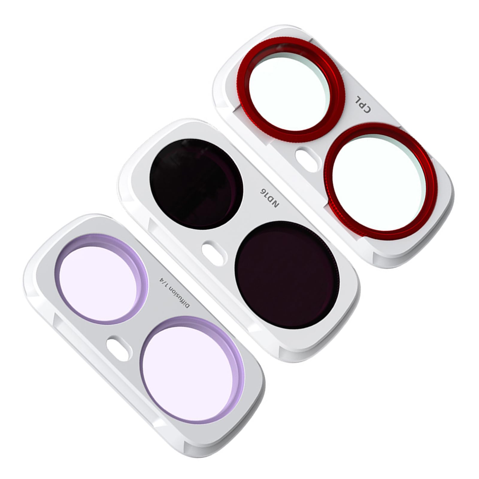 Accesorios para filtros magnéticos de óptica, ND16 3 piezas Set
