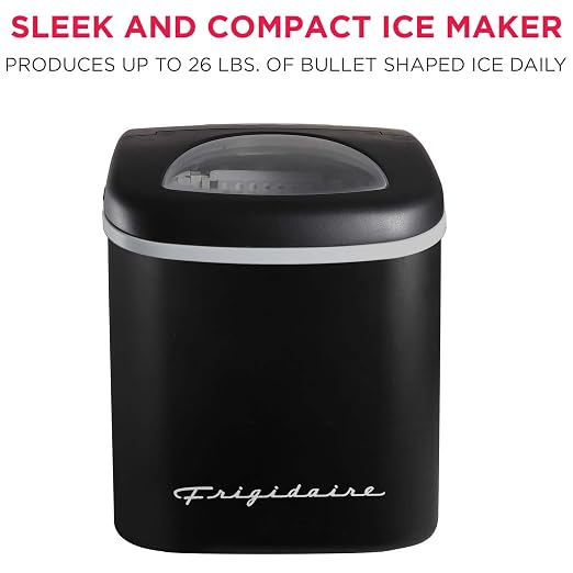 Frigidaire EFIC128AMZBLACK Fabricadora de Hielo Compacta miniatura 3