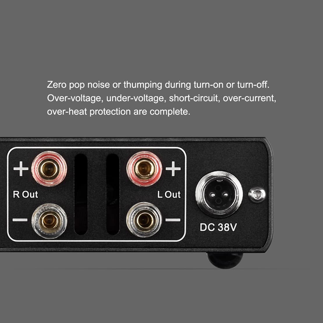 Topping PA5 Fully Balanced Power Amplifer 140w×2 TRS×2 Input Speaker Terminal Output Class D