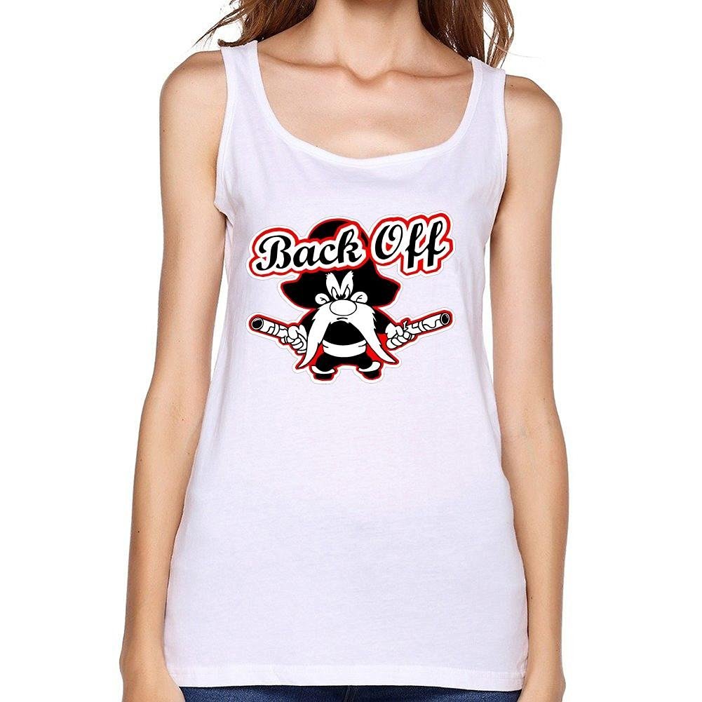 SUNRAIN Women's Yosemite Sam Back Off Tank Top