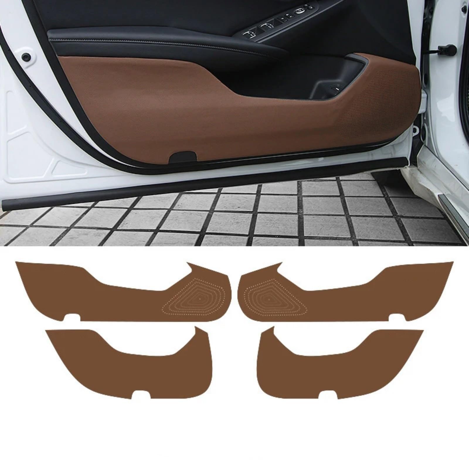 Protection de porte anti coup de pied pour Accord X 10th 2018-2022 intérieur durable