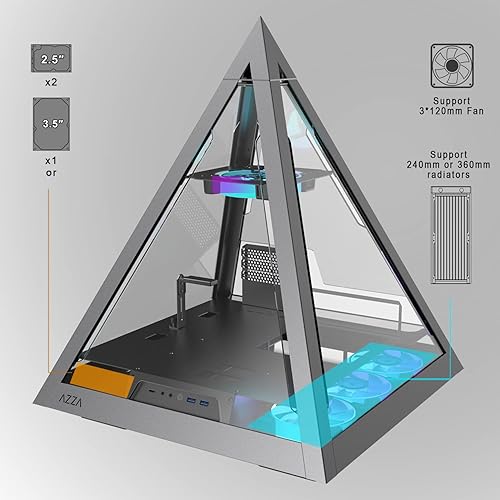 Miniatura 5 de AZZA Pirámide L PCIE 3.0