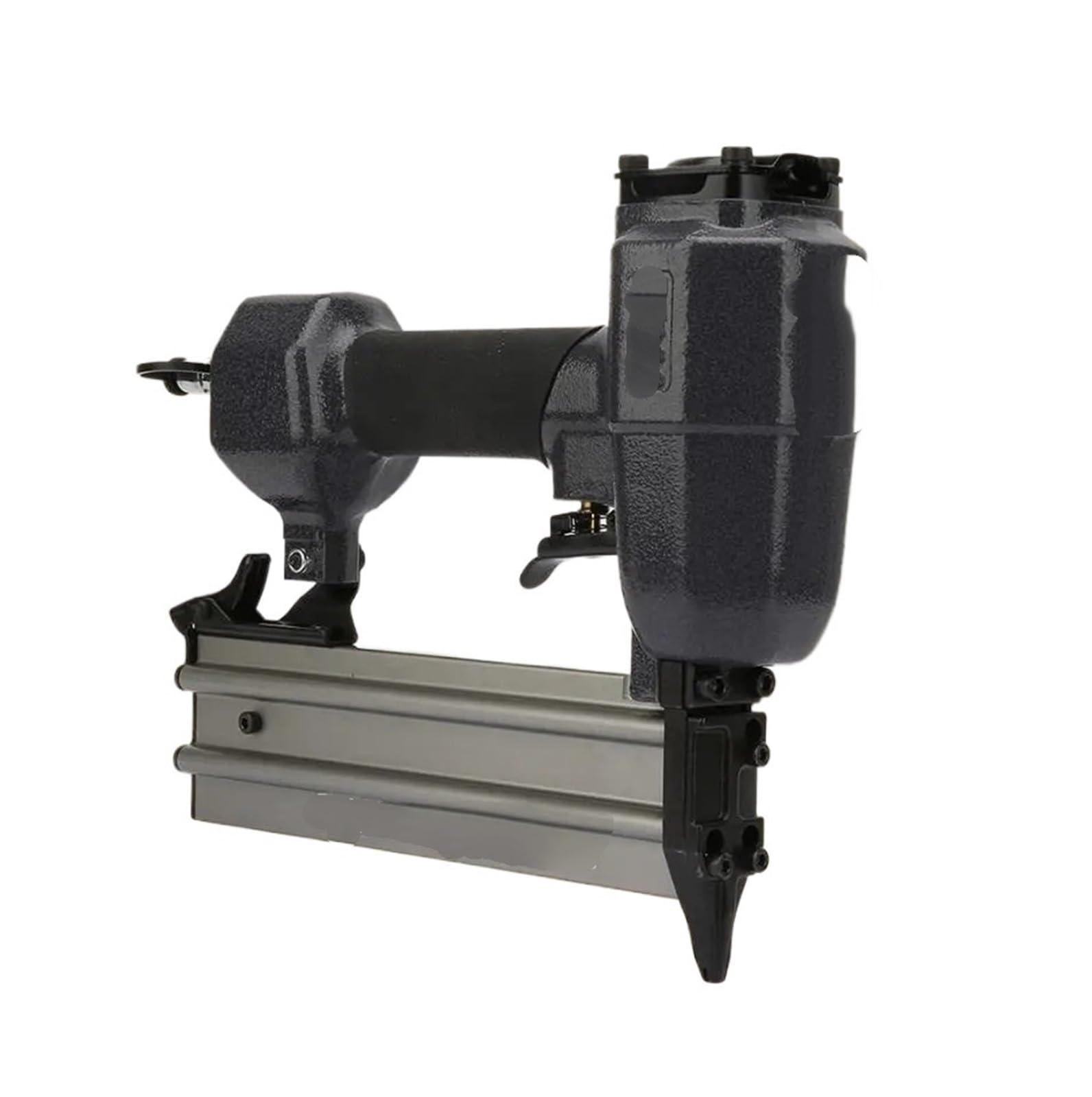 PIGENEQW Oil-Free Pneumatic Staple Gun Heavy-Duty Stapler F50 Pneumatic Nail Woodworking Air Nailing Tool Stapler Straight Nail Furniture Pneumatic Staple Nailer