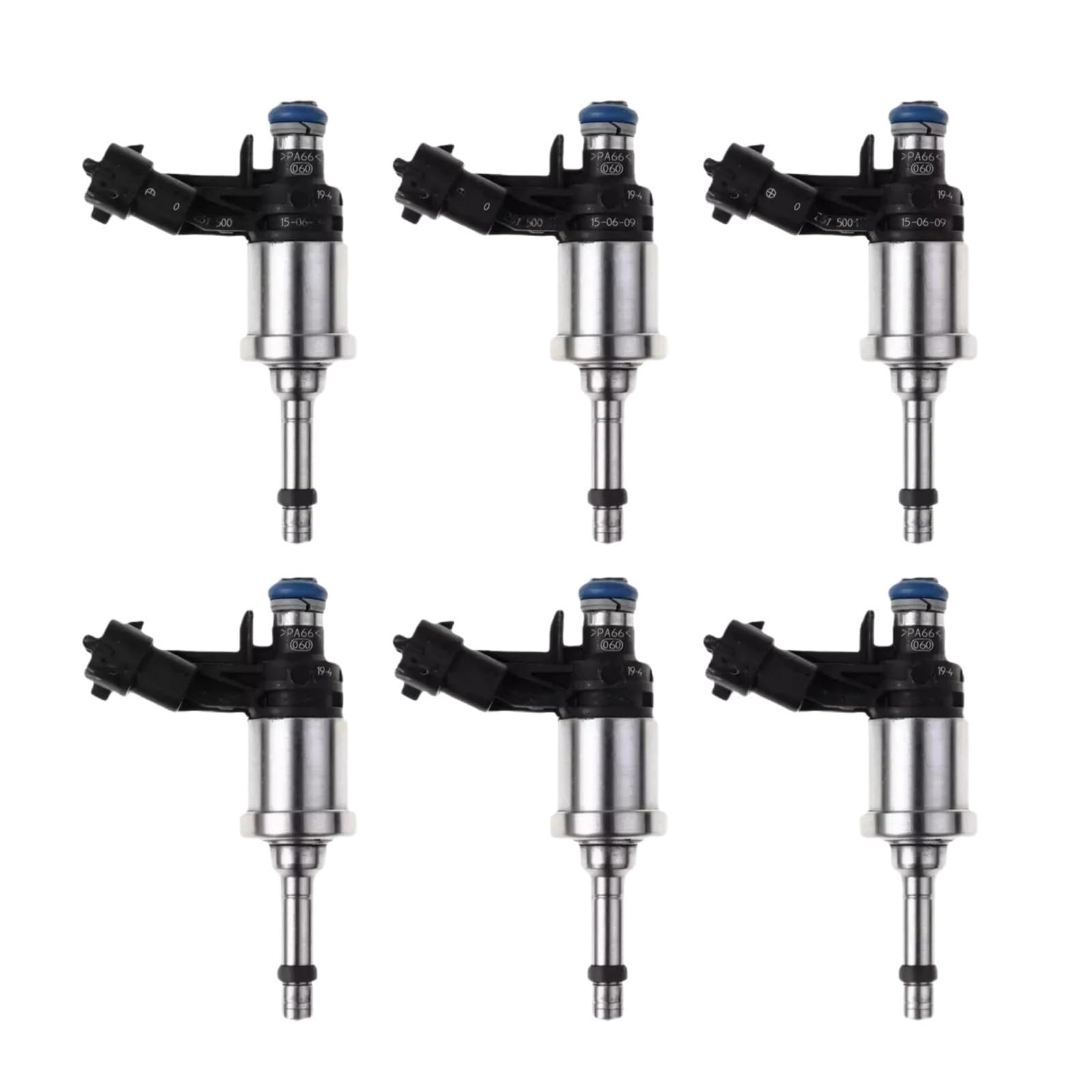 6X OEM 12638530 12632255 12611545 12669384 0261500114 Fuel Injector Compatible with Chevrolet Camaro Traverse GMC Acadia CTS 3.6L Auto Parts