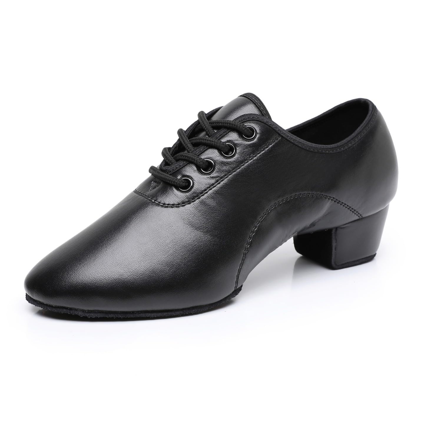 Latein Jazz Tanzschuhe Modern Damen Geschlossene Lehrleistung Standard Gesellschaftstanzschuhe Schnürung 3,5 cm