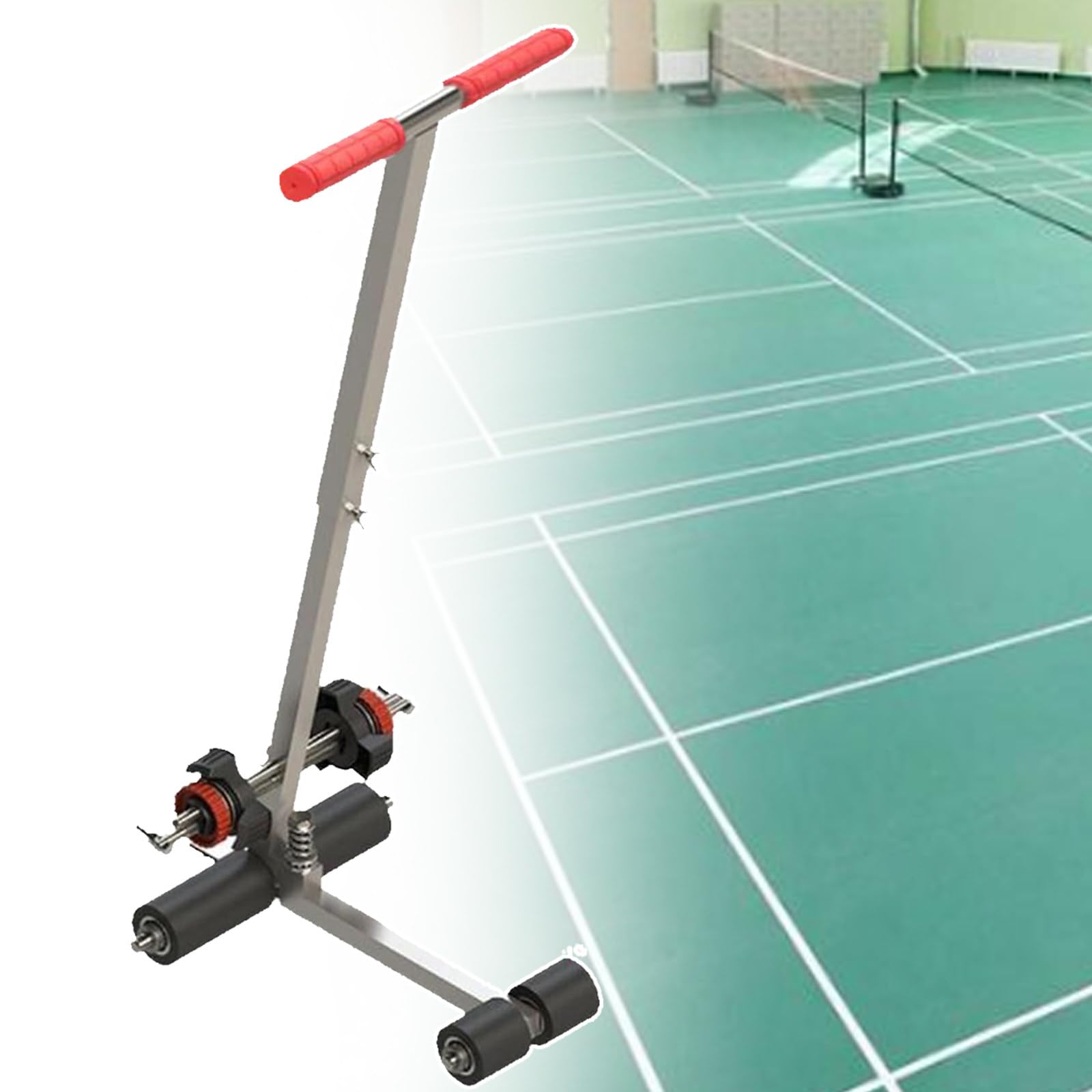 asdchZen Double Line Striping Machine - Adjustable Lane Marking Applicator For Floor, Tile, Concrete, Asphalt - Perfect For Precise Marking And Striping Projects