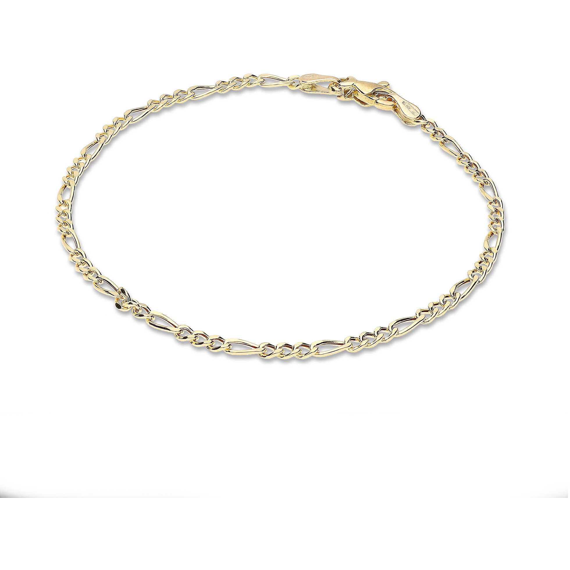GioiaPura Pulsera infantil joyas oro 750, tamaño 16, clásica, cód. GP-SVFD060GG16, Oro