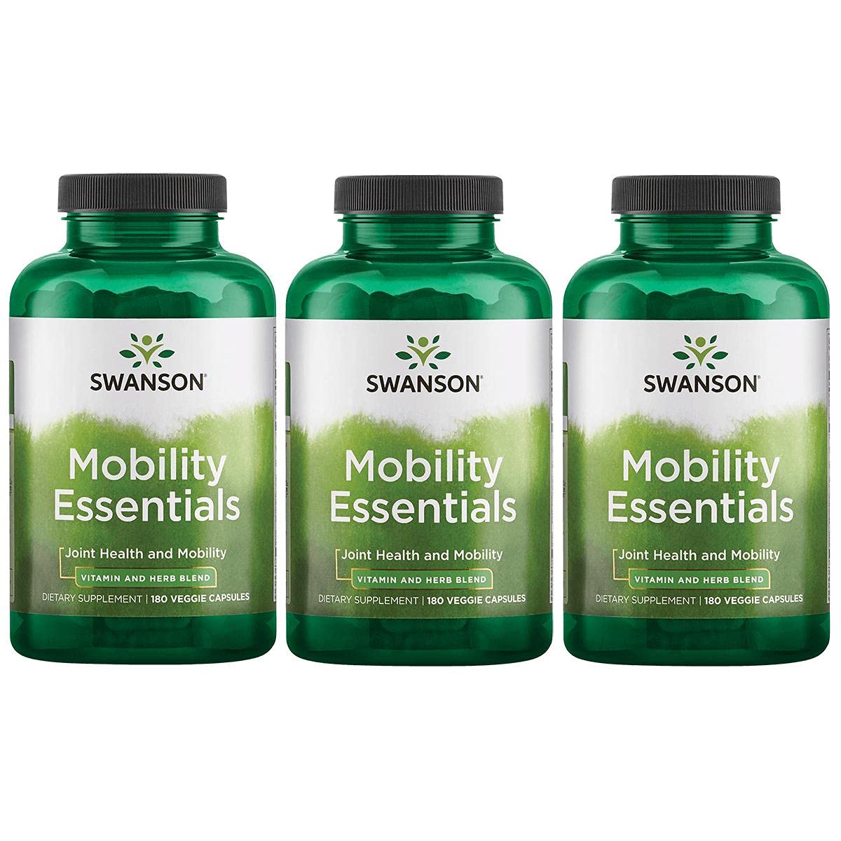 Swanson Mobility Essentials 180 Veg Caps 3 Pack