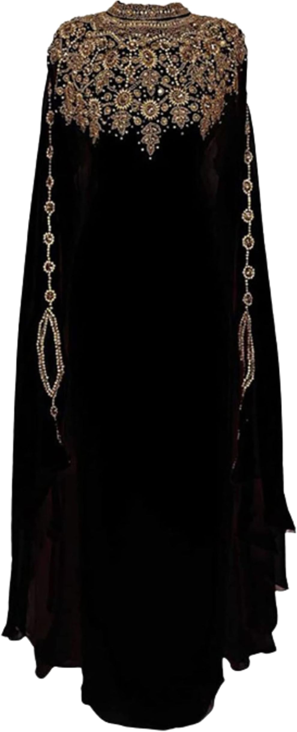 Abaya Kaftans for Women Modern Elegant Dubai Moroccan Caftan Arabic Party Wear Beach Kaftan Dress by ZARDOZI Art