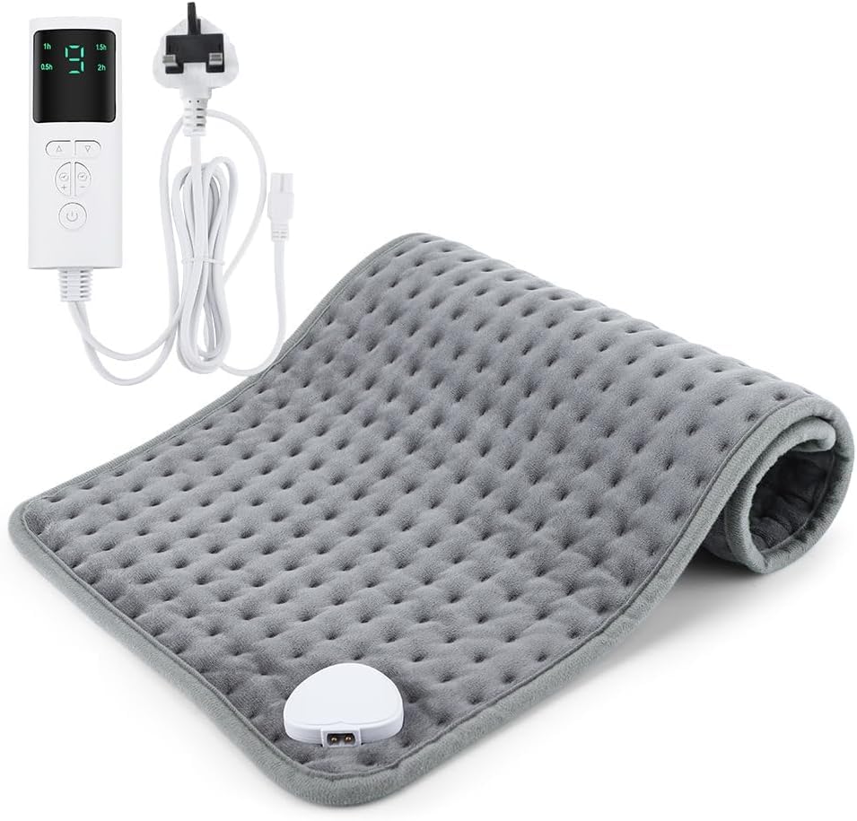 Tiersphere Heating Pad for Pain Relief 9 Heat Levels & 4 Auto-Off Timers