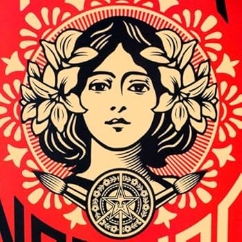 額装品/Art Not War 2005年/ポスター obey Amazon.co.jp: ポスター シェパード フェアリー Make Art Not