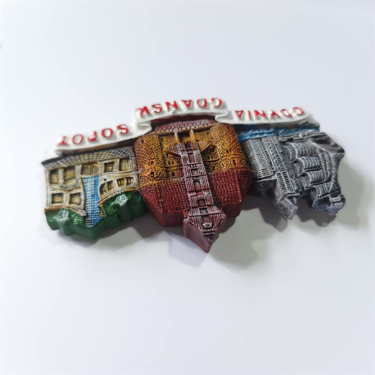 Danzig Polen 3D Kühlschrankmagnet - Souvenir & Reise-Erinnerung