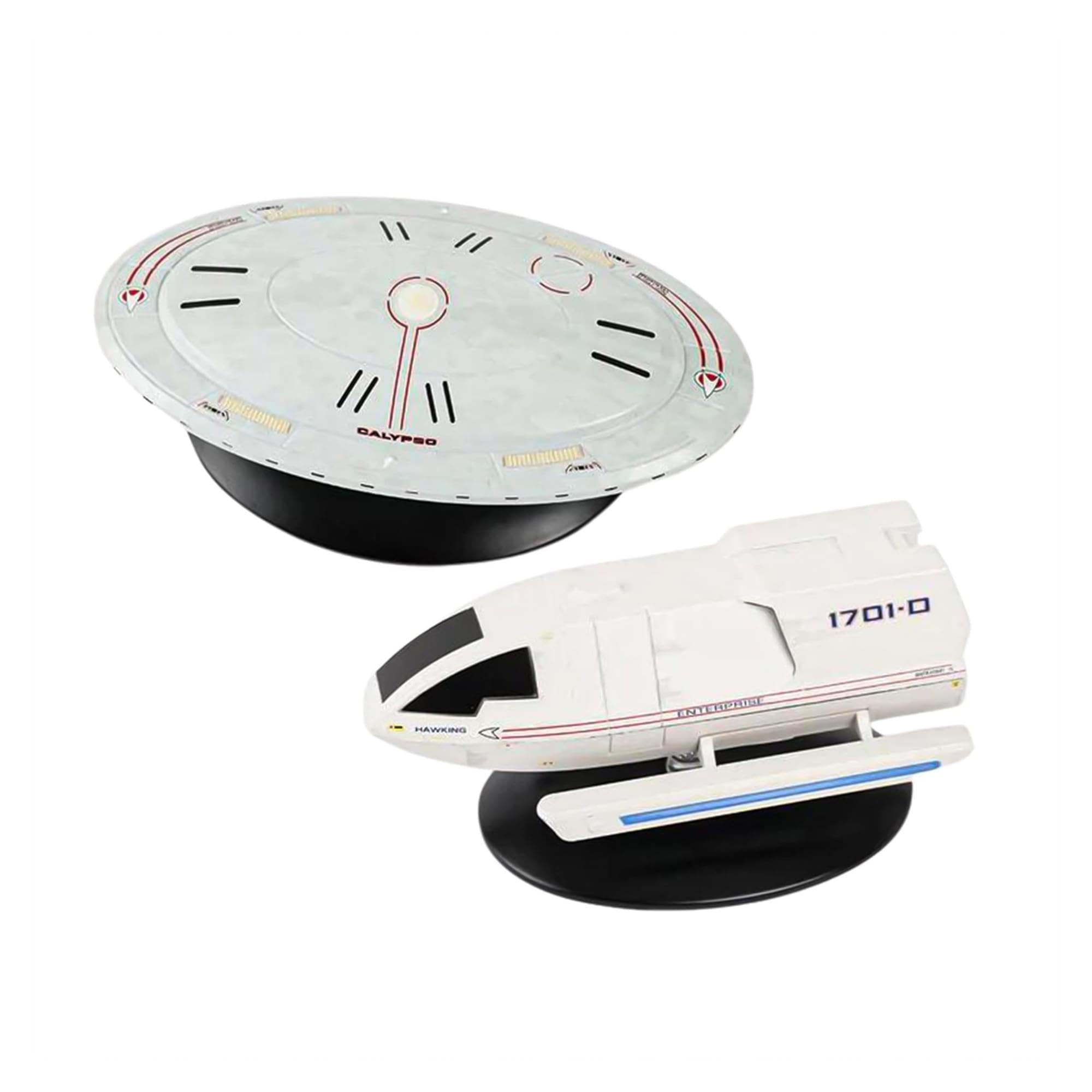 Eaglemoss Sguttel Model Set 2 Type 6 Shuttle, Captains Yacht Calypso