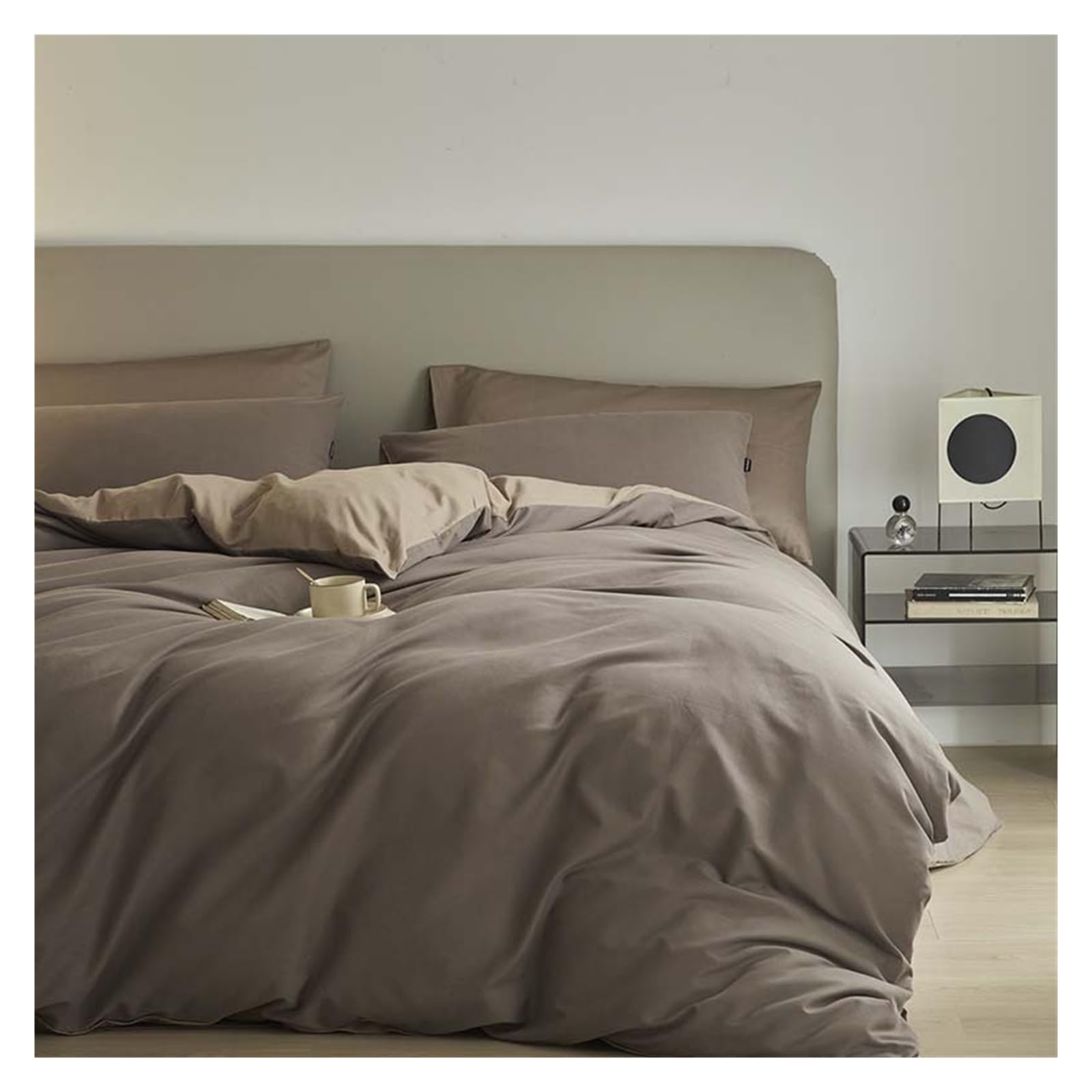 Parure de lit respirante en coton pour des nuits fraîches et sereines