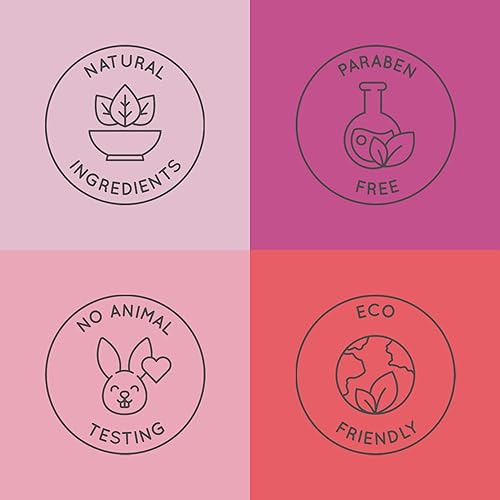 Miniatura 3 de Paquete de 4 bálsamos labiales tintados carmesí, ingredientes naturales y orgánicos, hidratantes e hidratantes, fabricados en Estados Unidos