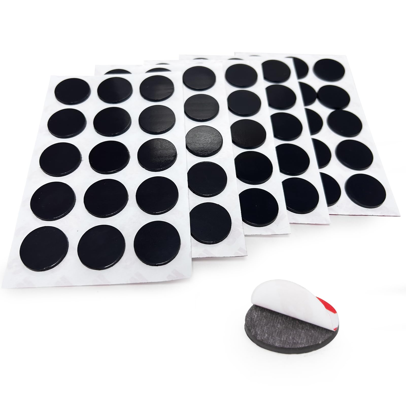Towjug Round Magnets with Adhesive Backing, 240 Fridge Circle Magnetic Tape — Amazon image 13