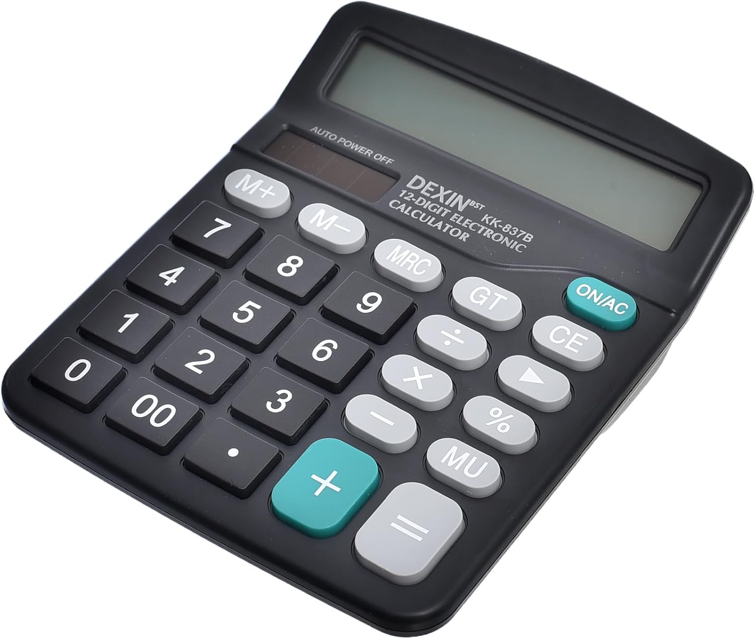 Dexin KK-837B Calculator Angled View