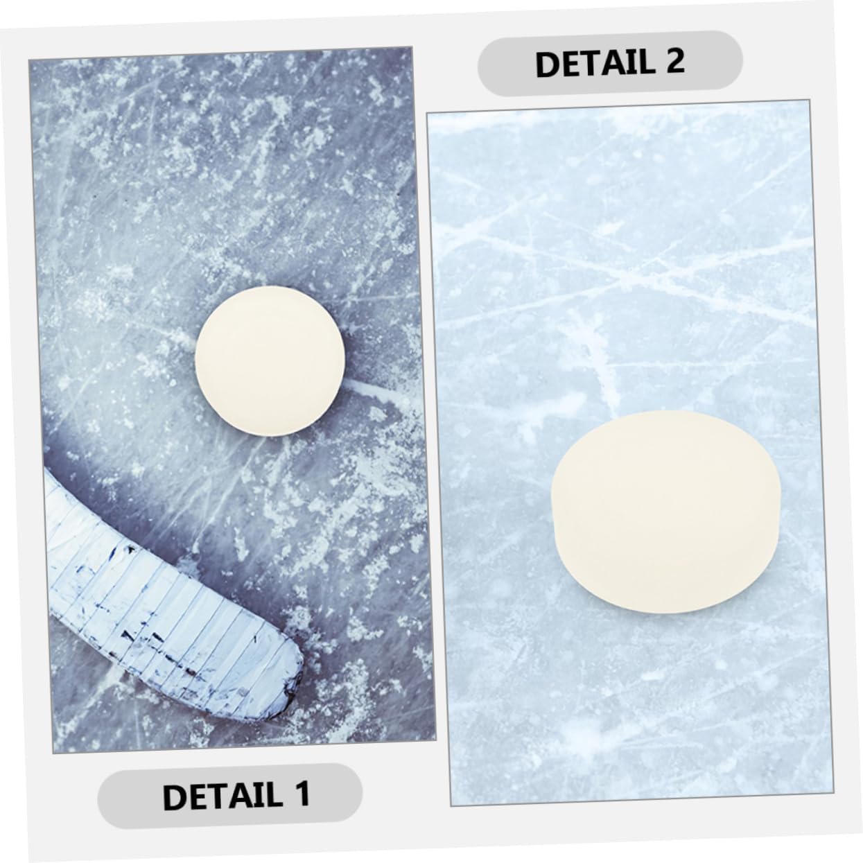 BESTonZON Indoor Hockey Puck Lightweight Ice for Skill Development Training for Beginners Pros Smooth Glide