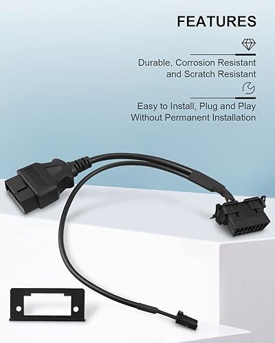 Miniatura 2 de Cable de diagnóstico OBD2 HD para puerta de seguridad, derivación OBD2, cable para Dodge Cummins RAM 2018 2019 2020