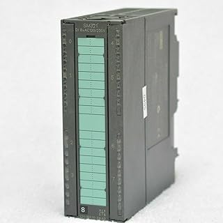 Módulo de Entrada Digital 6ES7321-1FF10-0AA0 S7-300, Entrada Digital SM 321, Isolado, 8 DI, 120 V/230 V CA, 1x 40-Pole, com Enraizamento Único/Canal 6ES73211 1FF10 0AA0 6ES73211FF100AA0 e
