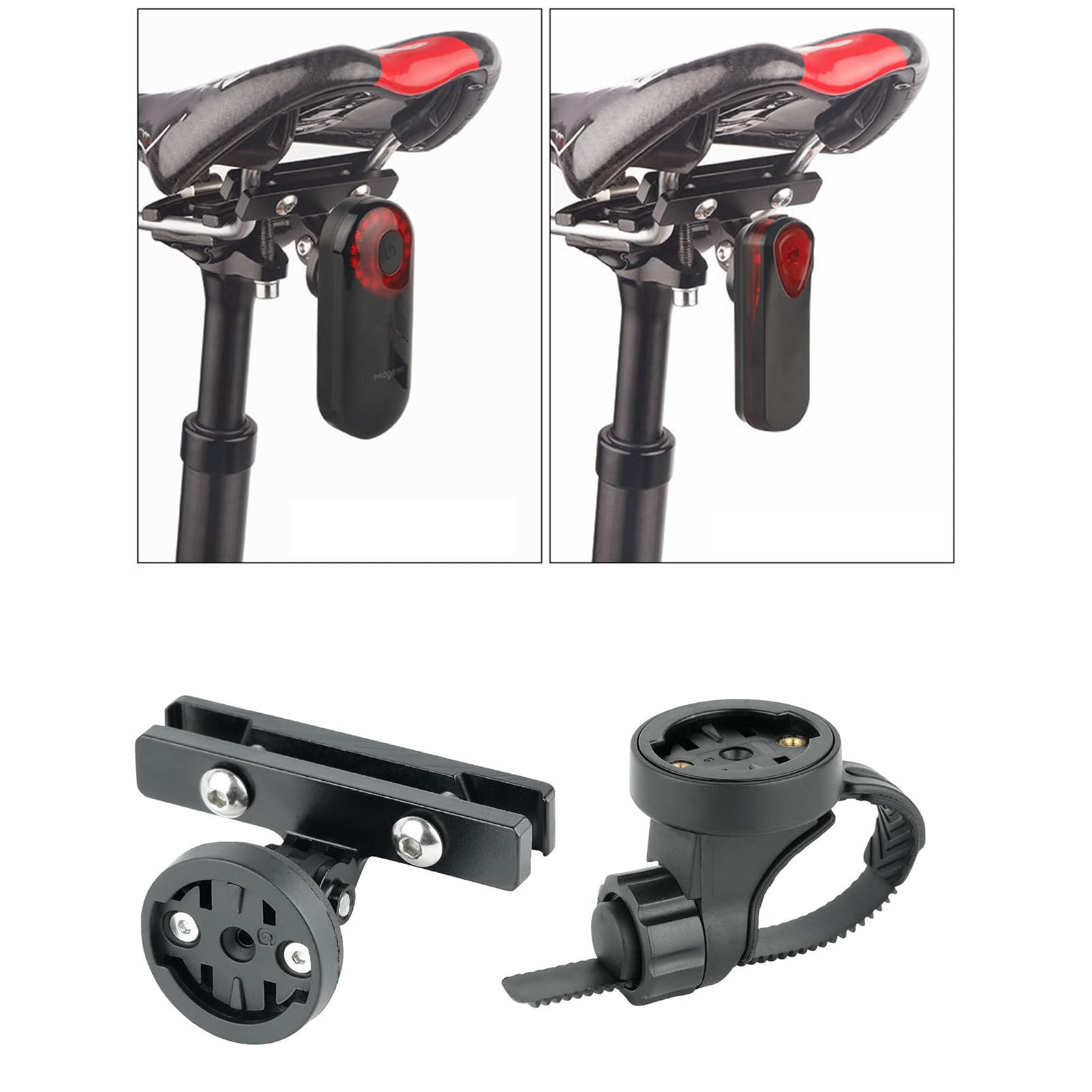 Kangnice Cycling Tail Light Holder Bikes Seatpost Light Action Camera Bikes Mount Bike Enthusiasts Accessory