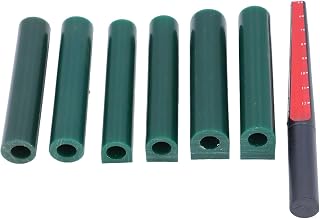 Rings Wax Tube Set, 6 Sizes Carving Wax Tubes with Cutter Ruler for Jewelry Rings Casting Handicrafts, Achieve Intricate Designs Professional Jewelry Tools