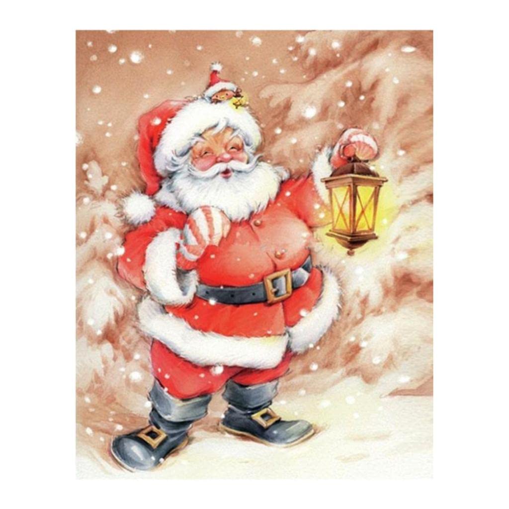 MYADDICTION Christmas Santa Claus DIY 5D Diamond Painting Embroidery Cross Stitch Kit 4-image-30