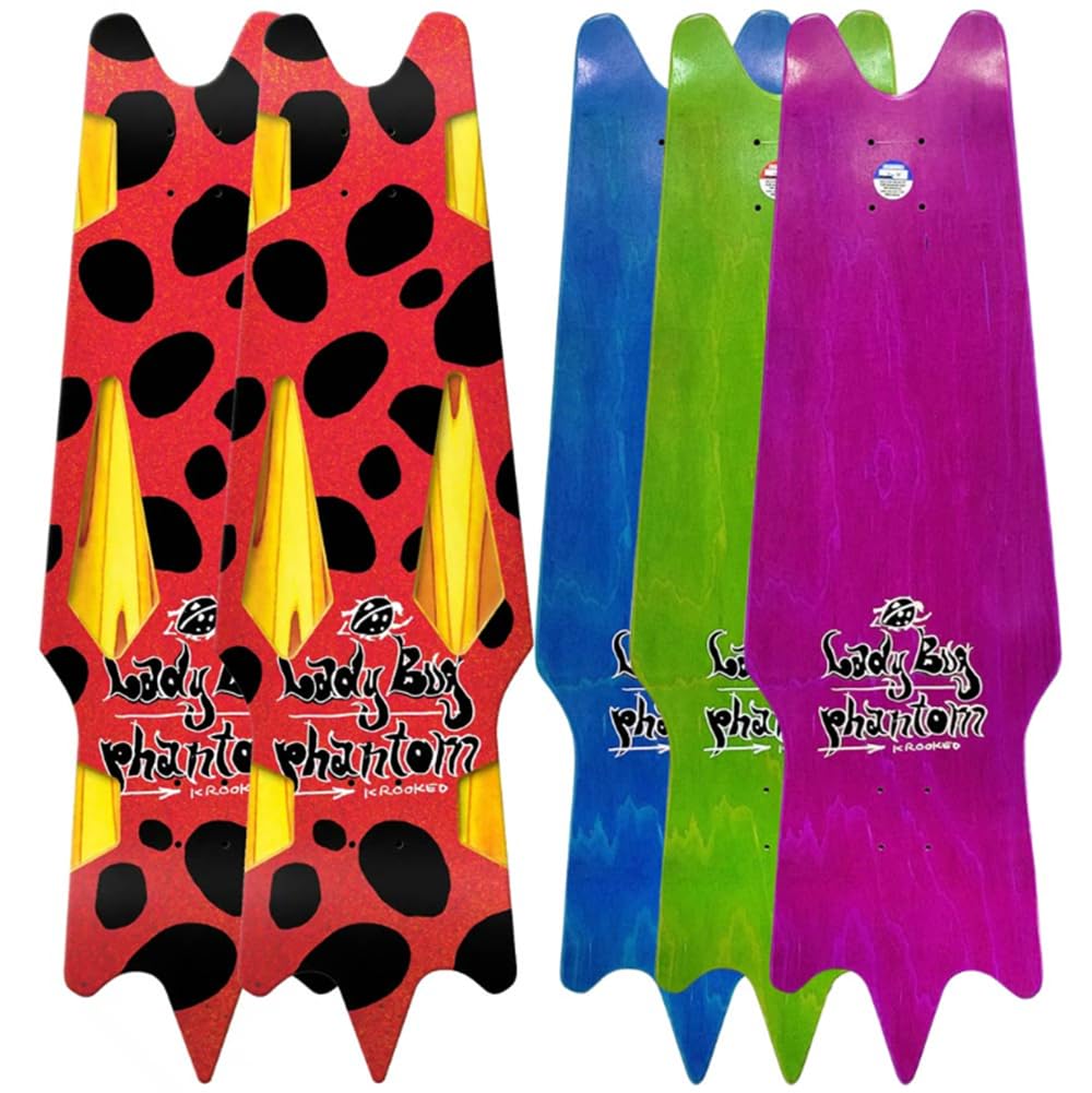 Amazon.com : KROOKED LADY BUG PHANTOM DECK 11.02 : Sports & Outdoors