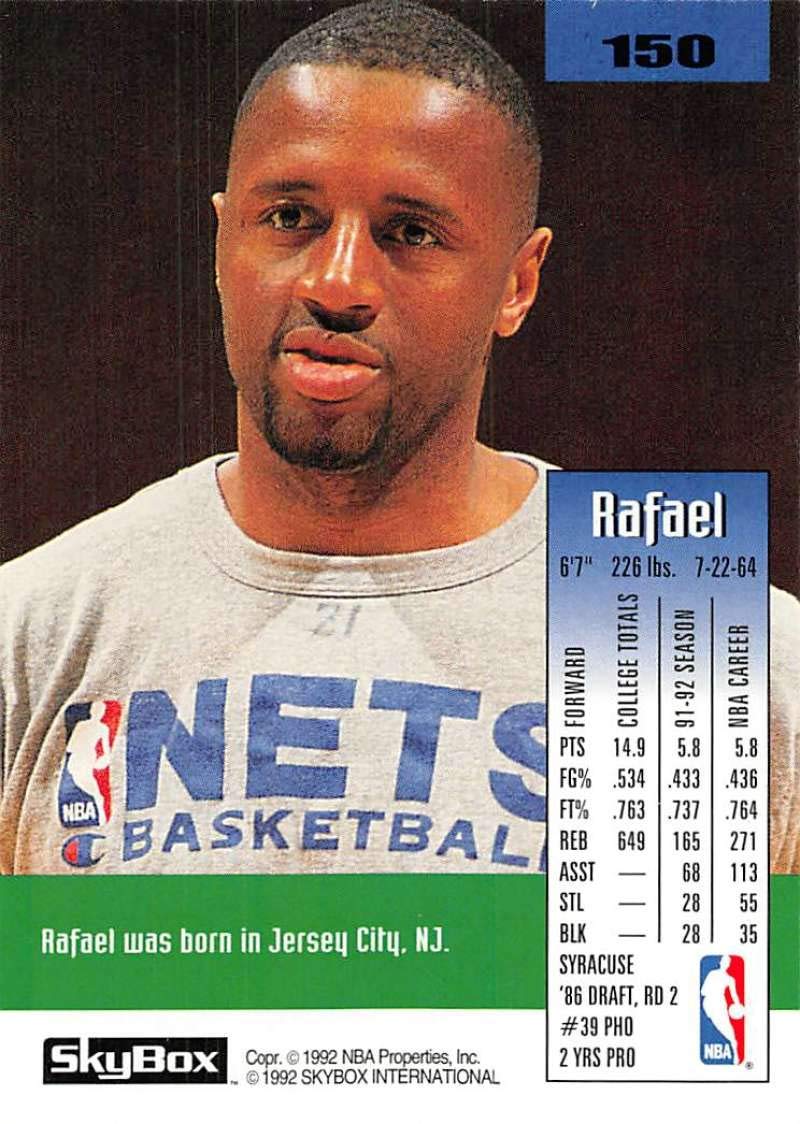 スポーツ選手 SKYBOX MLBCard E-TICKET 15/15 complete Amazon.com: 1992-93 SkyBox Basketball # 150 Rafael Addison New